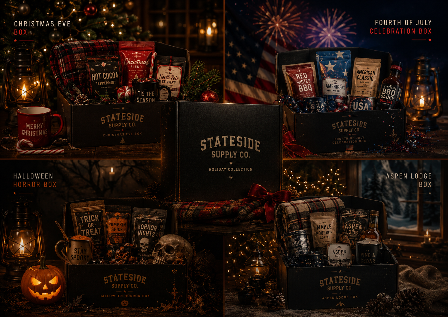 Stateside Supply Co. Drop 1.0 Holiday Collection — limited edition American gift box
